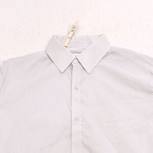 Calvin Klein Button Up Long Sleeve Casual Shirt Adult Mens Size Medium M Blue